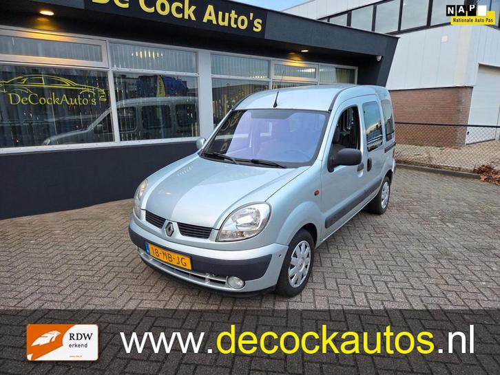 Renault Kangoo 1.6-16V Privilège/AUTOMAAT, Auto's, Renault, Bedrijf, Te koop, Kangoo, ABS, Airbags, Centrale vergrendeling, Elektrische buitenspiegels