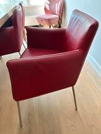 Eetkamerstoel Label, Huis en Inrichting, Stoelen, Ophalen, Gebruikt, Rood, Vijf, Zes of meer stoelen