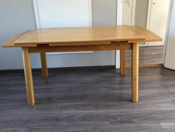 Eetkamertafel massief eiken 140 x 85 of 210 x 85 beschikbaar voor biedingen