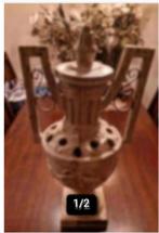 Zware Keramieke design sierpot ( Barok stijl ), Antiek en Kunst, Antiek | Keramiek en Aardewerk, Ophalen of Verzenden