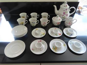 Libelle Exclusief Porselein Wilde Planten servies  beschikbaar voor biedingen