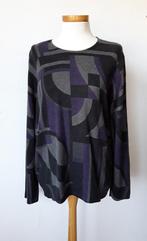 Trui Lauren Ralph Lauren mt 46 zwart /paars/grijs, Kleding | Dames, Truien en Vesten, Verzenden, Zwart, Maat 46/48 (XL) of groter
