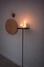 Handgemaakte Kandelaars met plateau, voor stompkaarsen, Huis en Inrichting, Woonaccessoires | Kandelaars en Kaarsen, 25 tot 50 cm