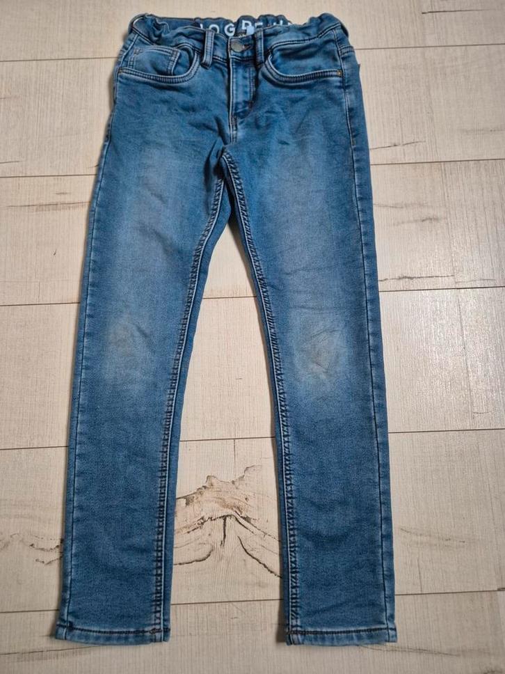 Blauwe thermo jeans mt 146 (C&A), Kinderen en Baby's, Kinderkleding | Maat 146, Zo goed als nieuw, Jongen, Broek, Ophalen