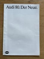 Autofolder/Brochure Audi 80 1986 86/7, Audi, Ophalen of Verzenden, Zo goed als nieuw