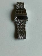 Super Retro LED horloge, nieuw en ongedragen., Overige merken, Staal, Staal, Polshorloge