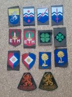 Lot mouwemblemen koninklijke landmacht, Verzamelen, Militaria | Algemeen, Ophalen of Verzenden, Landmacht, Nederland, Embleem of Badge
