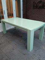 Gratis Houten Eettafel - Mintgroen, Ophalen, Rechthoekig, Hout