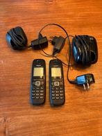 Siemens Gigaset AS405 Duo, Ophalen of Verzenden, Gebruikt, 2 handsets