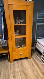 Vitrinekast, Huis en Inrichting, Kasten | Vitrinekasten, Ophalen, Zo goed als nieuw, 25 tot 50 cm, Minder dan 100 cm