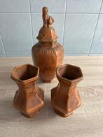 3 stenen vazen, Antiek en Kunst, Ophalen