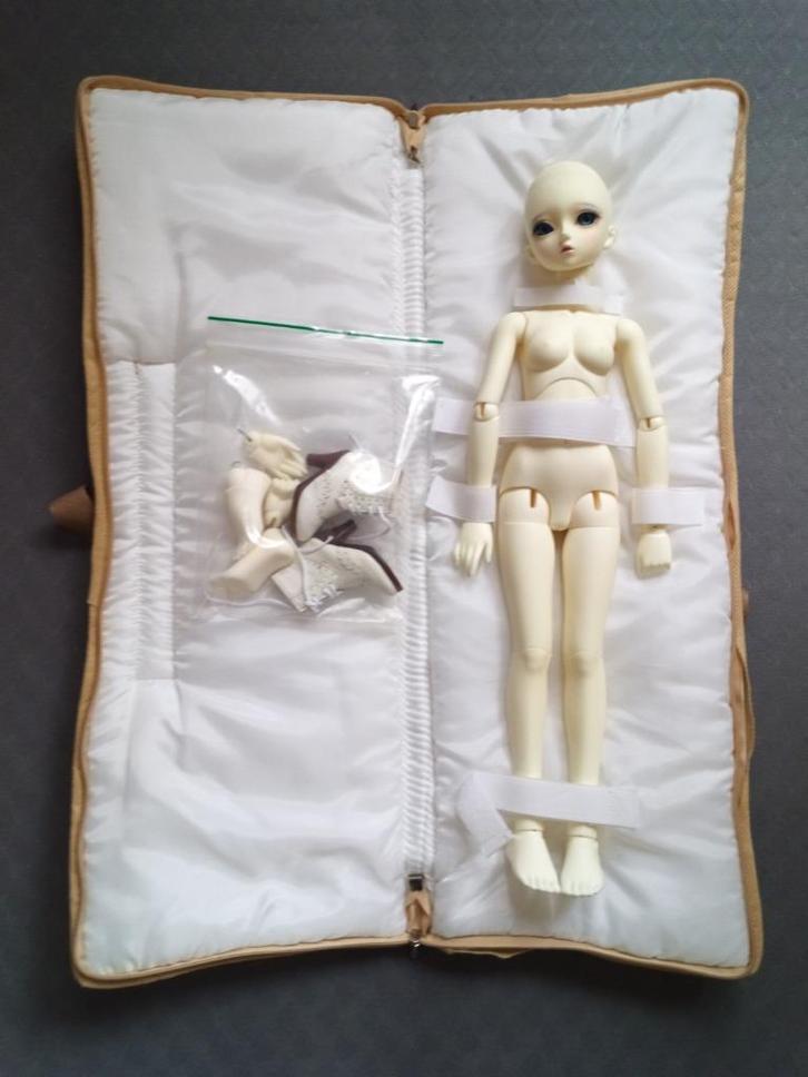 Bjd Little Monica Little Sarubia MSD white skin, Verzamelen, Poppen, Gebruikt, Pop, Ophalen of Verzenden