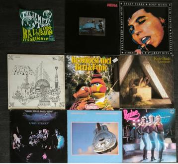 18 x LP Pop/Rock jaren '70/80/90 beschikbaar voor biedingen