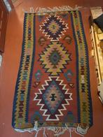 Armeens wollen kleed, handgeweven, Gebruikt, 150 tot 200 cm, Rechthoekig, Rood