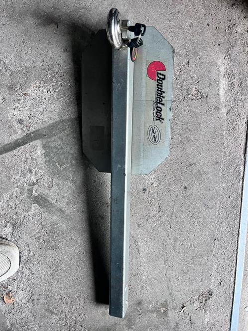Doublelock wielklem, SCM goedgekeurd, Caravans en Kamperen, Caravan accessoires, Zo goed als nieuw, Ophalen