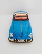 Vintage blauwe VW Kever Hebmüller blikken modelauto, Ophalen of Verzenden, Gebruikt