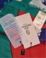 Becksondergaard - 50% wollen 50% zijden shawl - Nieuw €85, Kleding | Dames, Mutsen, Sjaals en Handschoenen, Nieuw, Ophalen of Verzenden