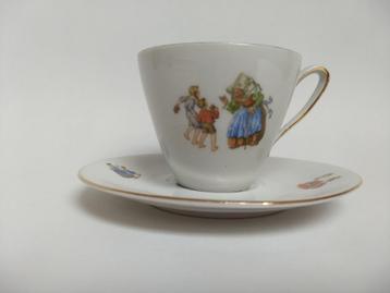 vintage kop en schotel kinderservies. winterling bavaria  beschikbaar voor biedingen