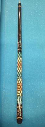 Longoni Dedalo Ocean Biljartkeu - ZGAN, Sport en Fitness, Biljarten en Poolen, Ophalen of Verzenden, Zo goed als nieuw, Keu of Ballen