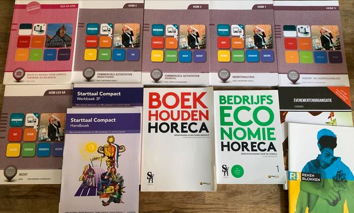 Leerboekenpakket MBO-manager/ondernemer horeca, Boeken, Studieboeken en Cursussen, Zo goed als nieuw, MBO, Ophalen of Verzenden