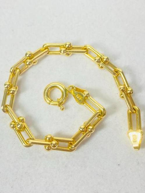 Gouden armband - closed 4 ever - 14 karaat, Sieraden, Tassen en Uiterlijk, Armbanden, Zo goed als nieuw, Goud, Ophalen of Verzenden