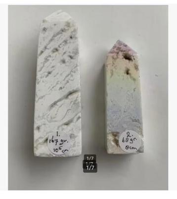 2 Drusy Howliet /Angel Aura Howliet Punten zie beschrijving beschikbaar voor biedingen