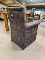 VOORRAAD 6 Landelijke Eetkamerstoel Grazia Wiel Antraciet (2, Huis en Inrichting, Nieuw, Ophalen of Verzenden, Landelijke eetkamerstoelen Grazia Wiel kleur Antraciet