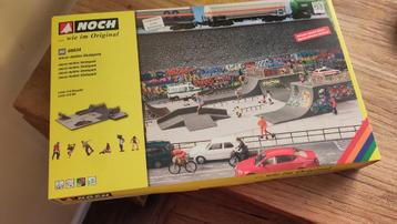 Te koop: NOCH 66834 Skatepark h0  1/87  Nieuw beschikbaar voor biedingen