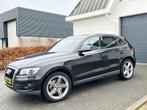 Audi Q5 3.2 FSI Quattro S-tronic Pano,S-Line,Led nieuwe APK, Auto's, Zwart, Zwart, Adaptive Cruise Control, Vierwielaandrijving