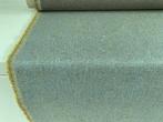 Textaafoam Design; lichtblauw+okergeel; restant meubelstof, Hobby en Vrije tijd, Stoffen en Lappen, Overige materialen, Overige kleuren