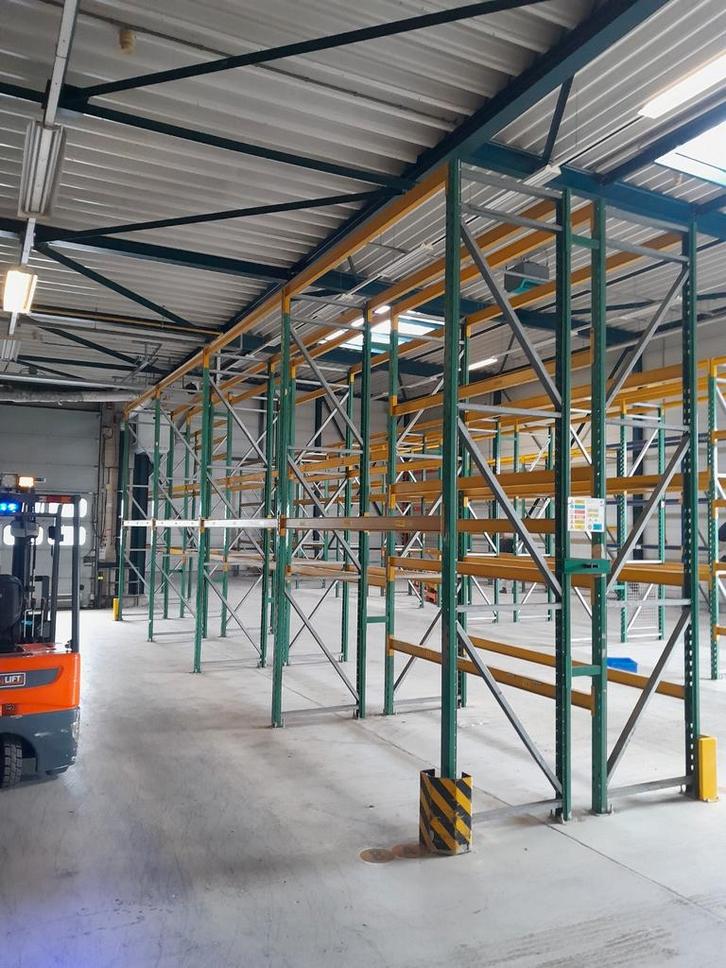 Partij Brynzeel palletstelling 4.0x0.9x2.7m gebruikt., Zakelijke goederen, Kantoor en Winkelinrichting | Magazijn, Stelling en Opslag