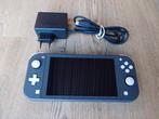 Nintendo Switch Lite grijs/grey inclusief opberghoesje, Verzenden, Grijs, Zo goed als nieuw, Met beschermhoes of tas