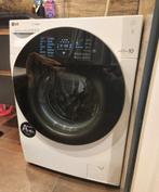 Wasmachine LG TwinWash, FH4G1JCS2, 8 tot 10 kg, Ophalen, Zo goed als nieuw, 85 tot 90 cm