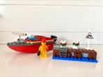 Lego brandweer setje met boot, Kinderen en Baby's, Speelgoed | Duplo en Lego, Ophalen of Verzenden, Zo goed als nieuw