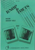 Knop en toets  Henny Vels deel 1 - 2 - 4 accordeon, Klassiek, Les of Cursus, Ophalen of Verzenden, Zo goed als nieuw
