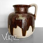 Vintage vaas Schlossberg Keramik West-Germany glazuur, Ophalen of Verzenden
