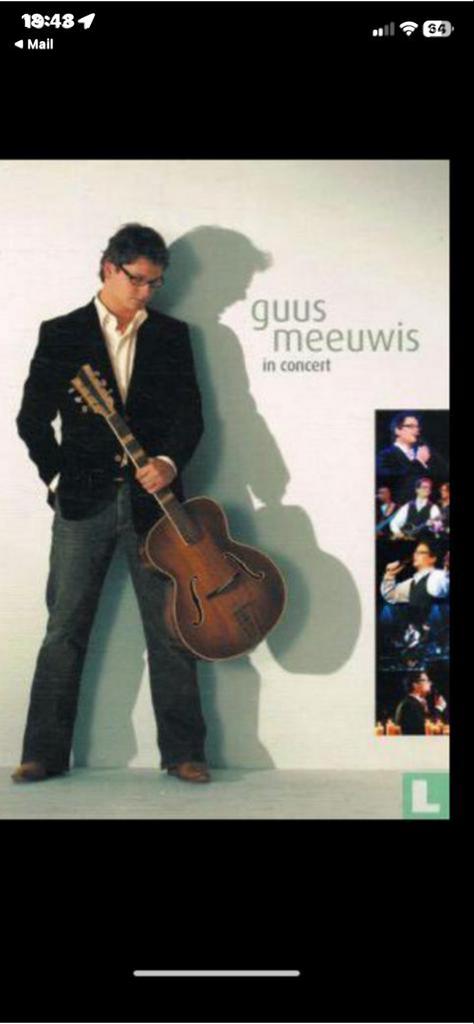 Guus Meeuwis - In Concert DVD, Alle leeftijden, Ophalen of Verzenden, Gebruikt, Muziek en Concerten