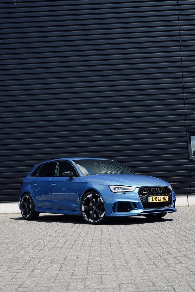 Audi RS3 8.5V 2.5 294kW Sportback 2018, Auto's, Audi, Particulier, RS3, Benzine, G, Hatchback, Automaat, Geïmporteerd, Blauw, Vierwielaandrijving