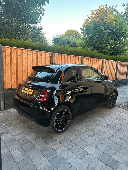 Fiat 500E 24kWh 70pk Aut 2021 Zwart, Auto's, Fiat, Particulier, Elektrisch, Hatchback, Automaat, Geïmporteerd, Zwart, Voorwielaandrijving