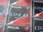 Philips CD-R Q Audio 80 min (geschikt voor CD recorders) 8x, Verzenden, Nieuw, Cd, Philips