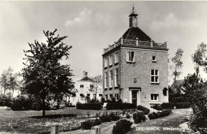 Dreischor, Windenburg - ongelopen, Verzamelen, Ansichtkaarten | Nederland, Ongelopen, Noord-Brabant, Voor 1920, Ophalen of Verzenden