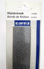 2 x Afplakstrook / Kantenband Nieuw 7684 antraciet Gamma, Ophalen of Verzenden, Nieuw, Overige materialen, Lijsten