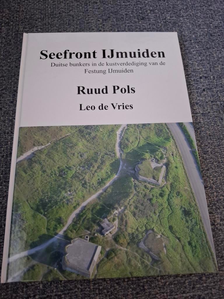 Seefront IJmuiden - Duitse bunkers, Verzamelen, Militaria | Tweede Wereldoorlog, Boek of Tijdschrift, Nederland, Ophalen of Verzenden