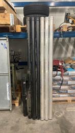 Te koop cv buis 6 lengtes 3 pvc 3 aluminium, Doe-het-zelf en Verbouw, IJzerwaren en Bevestigingsmiddelen, Ophalen of Verzenden