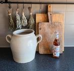 Oude grespot-greskruik-kruik-brocante-pot-landelijk, Antiek en Kunst, Ophalen of Verzenden