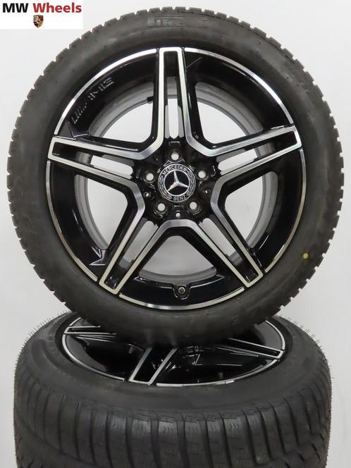 Mercedes E klasse W213 AMG 18 inch velgen winterbanden nieuw, Auto-onderdelen, Banden en Velgen, Banden en Velgen, Winterbanden