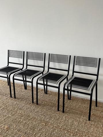 Vintage designer stoelen, Rene Herbst, bauhaus, set van 4 beschikbaar voor biedingen