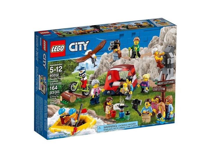 LEGO City Personenset Buitenavonturen - 60202, Kinderen en Baby's, Speelgoed | Duplo en Lego, Nieuw, Lego, Complete set, Ophalen of Verzenden