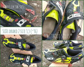 SiDi drako 2 MTB fietsschoenen maat 3,5 beschikbaar voor biedingen