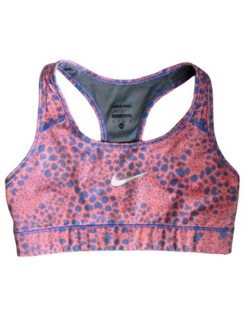 Nike Pro sport bh, top, roze/blauw, Mt. XS beschikbaar voor biedingen